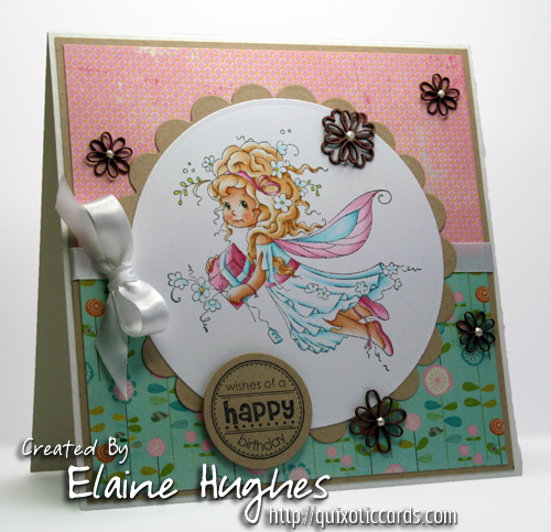 Sylvia Zet for SCACD Stamps - Precious Present - available at www.quixoticpaperie.co.uk