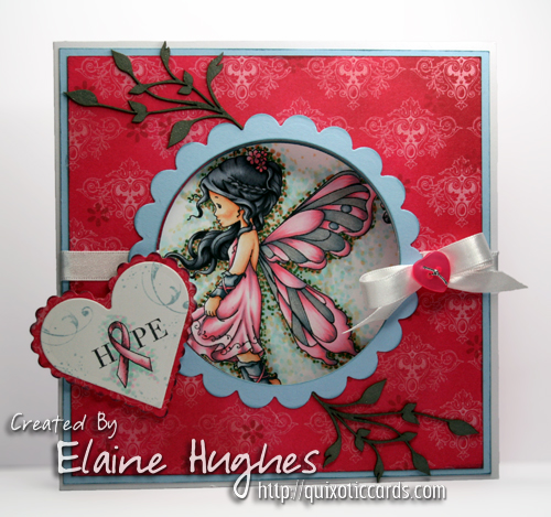 Whimsy Stamps - Sylvia Zet - Silver Fairy - available at www.quixoticpaperie.co.uk