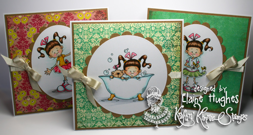 Kraftin' Kimmie Stamps - Cheryl Alger "LuLu" - available at www.quixoticpaperie.co.uk