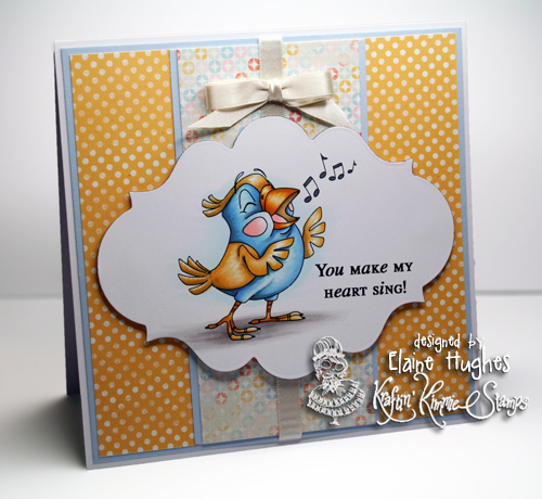 Kraftin' Kimmie Stamps - Tweets & Twitters - available at www.quixoticpaperie.co.uk