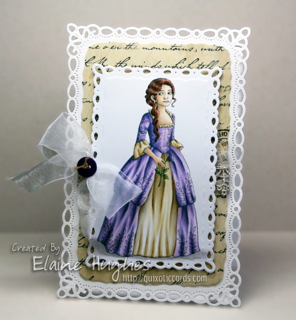 SCACD Stamps - The Georgian - www.quixoticcards.com