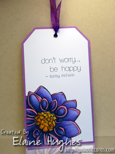 Stamping Bella - Don't Worry Be Happy - www.quixoticcards.com/blog