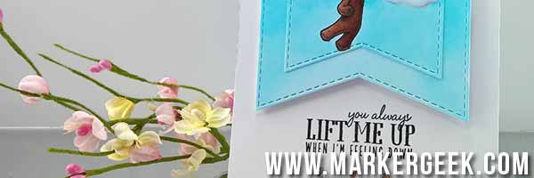 Paper Makeup Stamps - Jerry Card & Copic Marker Colour Palette - www.markergeek.com