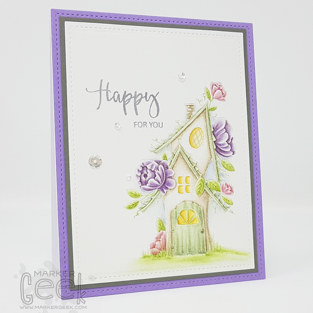 No Line Colouring - www.markergeek.com