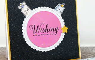 Circle of Friends Turner Surprise Card featuring Mama Elephant Stamps & Dies