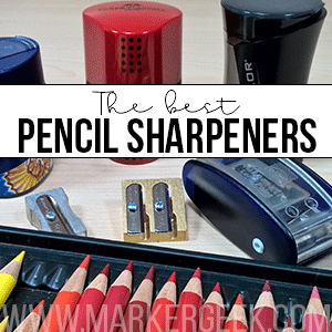 The Best Pencil Sharpeners for Coloured Pencils