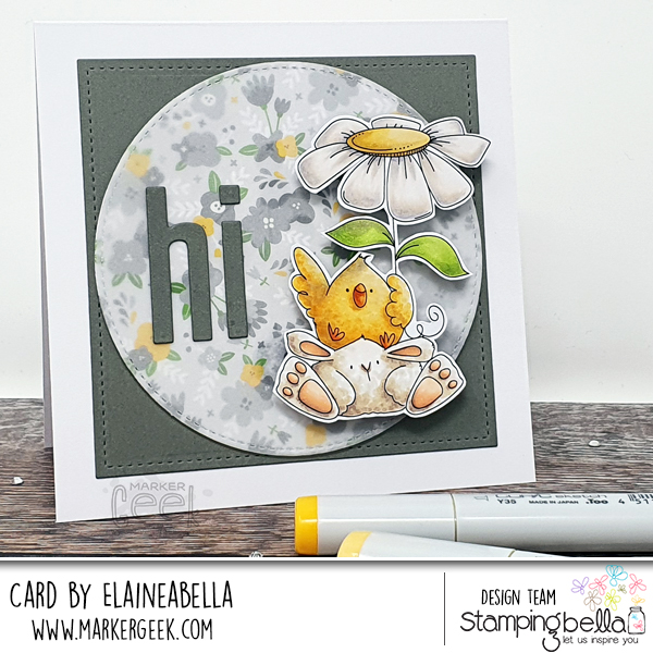 Stamping Bella Chick & Bunny Copic Colouring Video