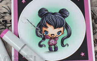 The Greeting Farm TGF Spellbinding Kit Copic Colouring Video & Card