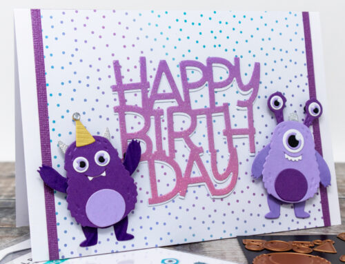 Dancin’ Birthday Monsters Card