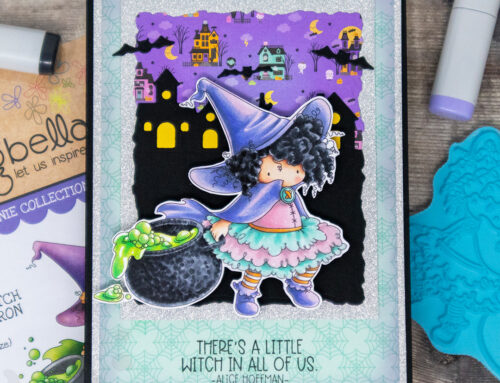 Cute Halloween Card featuring Stamping Bella