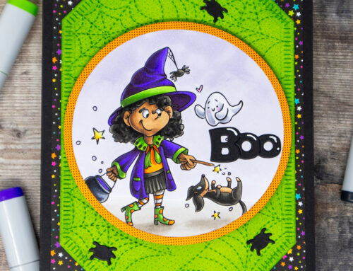 Little Witch & Her Pals Card & Copic Video