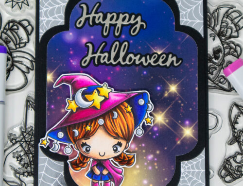 TGF Hocus Pocus Witch Copic Video & Card