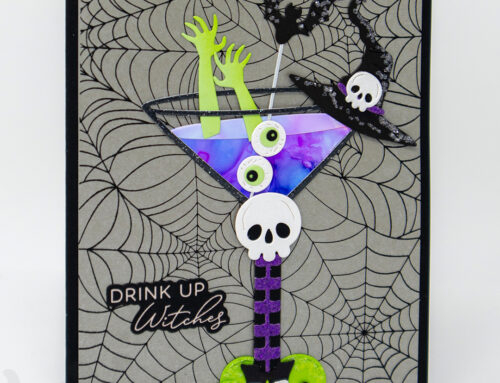 Fun Halloween Cocktail Card