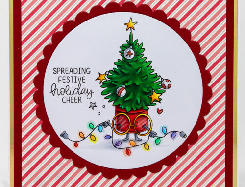 Spec-Tacular Potted Tree Christmas Card & Video