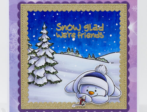 Snow Buddy Like You Card & Copic Video