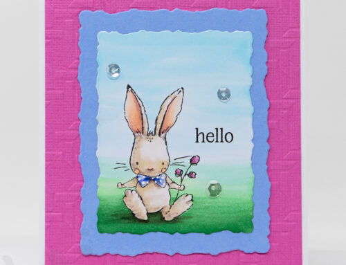 Spellbinders Spring Smiles Card & Copic Video