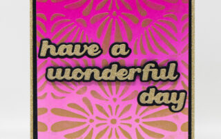 Handmade card inspiration featuring Spellbinders February 2025 Club of the Month embossing folder - Mosaic Memories.