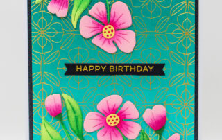 Handmade card inspiration featuring Spellbinders March 2025 Club of the Month BetterPress Plate - Quilted Memories and Fresh Picked Buttercups die set.