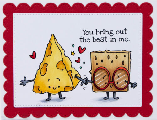 Spec-Tacular Cheese & Crackers Card & Copic Video