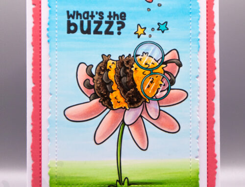 Stamping Bella Buzzy Bee Snoozing Card & Copic Video