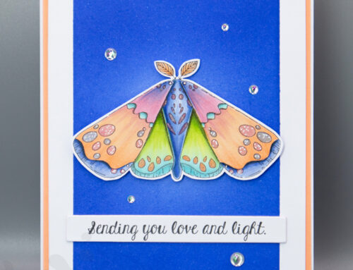 Leaf Song Moth Card & Copic Video