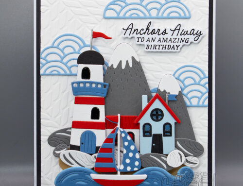 Sailor’s Light Die Cut Birthday Card – Spellbinders June 2025 Club of the Month
