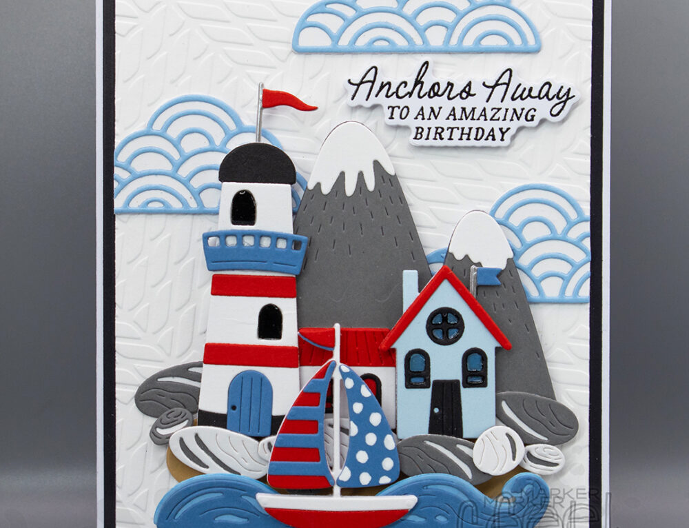 Die/matrice De Découpe, Bon Anniversaire - Avec Contours - 26x14mm