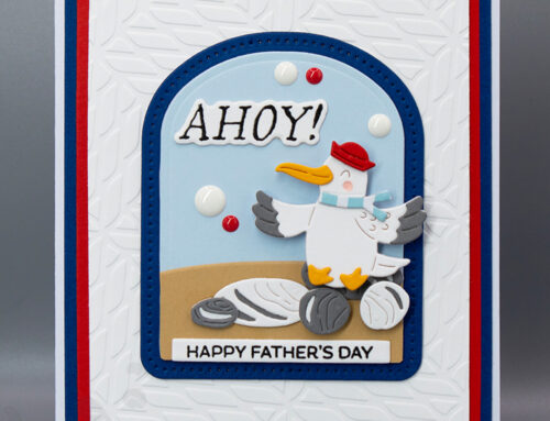 Spellbinders Die Cut Father’s Day Card