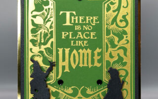 The Wonder of Oz BetterPress, hot foiled, die cut, and embossed card inspiration featuring the new collection from Spellbinders & Graphic45.